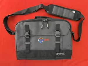 OGIO 15" Gray & Black Messenger Lap Top Bag 417051 New Without Tags - Picture 1 of 9