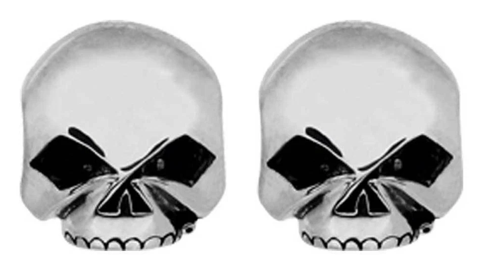 Harley-Davidson  Biker Sterling Willie G Post Earrings Unise / HDE0235