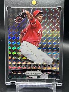 2015 Panini Prizm Black Finite #29 Aroldis Chapman 1/1 One of One Red Sox - Bild 1 von 10