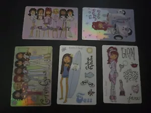 Earth 2 Jane Vintage Y2K 2005 Vending Machine Sticker Lot 5 #9 - Picture 1 of 3
