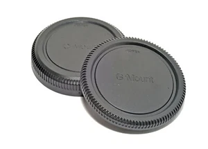 Fuji G Körper & Objektivdeckel Set Für Alle Halterung Kameras & Linsen Hintere - Bild 1 von 1
