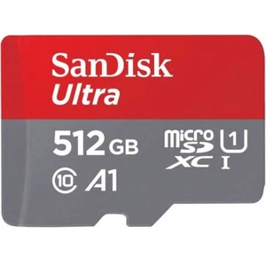 Karta SanDisk Ultra MicroSDXC 150 MB/s A1 Klasa 10 UHS-I z adapterem - 512GB - Zdjęcie 1 z 5