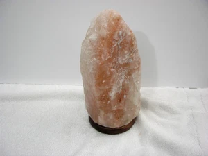 Himalayan salt lamp 6-8 inches tall w/cord & bulb FREE shipping - Picture 1 of 2
