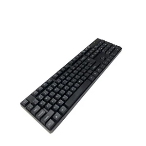 USB Wired Keyboard High Strength ABS Wired Keyboard ABS Ergonomic Design Note - Afbeelding 1 van 13