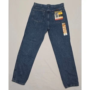 Rustler Regular Fit Jeans Herren 34x32 Blau Medium Wash Straight Leg Denim - Bild 1 von 13