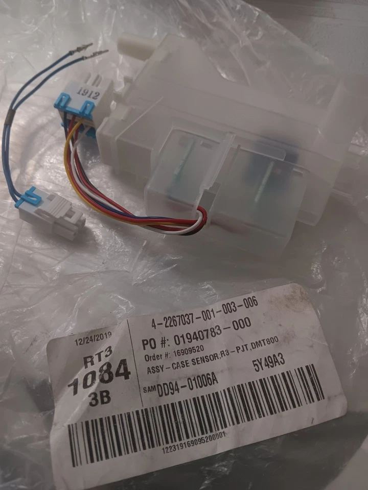 Новый подлинный датчик расхода посудомоечной машины Samsung от оригинального производителя Asmbly DD94-01006A быстрая доставка - Изображение 1 из 1