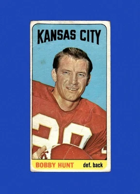 1965 Topps Set-Break #104 Bobby Hunt LOW GRADE (crease) *GMCARDS* - Image 1 of 2