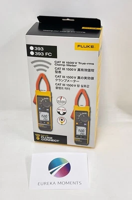 Pinza amperimétrica Fluke 393 FC 1500V True RMS CAT III compacta clasificació... - Imagen 1 de 4