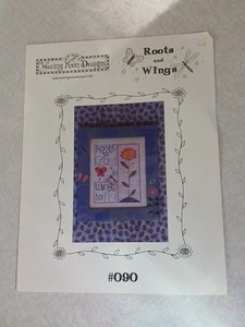 Waxing Moon Designs Cross Stitch Pattern Roots And Wings - Picture 1 of 4