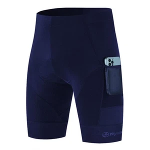 YKYWBIKE Mens Cycling Shorts Padded Quick Dry Riding Tight Pants MTB Bike Shorts - Picture 1 of 57