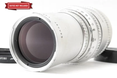 [Near MINT] Hasselblad Carl Zeiss Sonnar C 250mm f5.6 Chrome Lens From JAPAN - Image 1 of 4