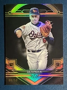 Camiseta Topps Triple Threads CAL RIPKEN JR 2024 NEGRA *08/50* Orioles # Match - Imagen 1 de 2