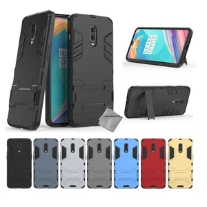 Housse etui coque rigide anti choc pour OnePlus 6T + verre trempe - Photo 1 sur 5