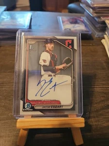 2024 Bowman Draft JACOB COZART 1st Bowman Autograph Card CPA-JCO Guardians - Picture 1 of 2