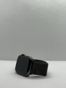 Apple Watch Series 9 45mm Stainless Steel Case with Milanese Loop *PRISTINE* - Zdjęcie 1 z 5