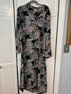 Новый с Ярлыками Lilly Pulitzer Simona Midi платье размер Med - Изображение 1 из 4