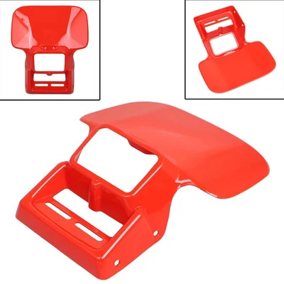 Cubierta de faro de plástico ABS naranja-rojo para Honda XR500R Pro Link 500 Foto 1 de 4