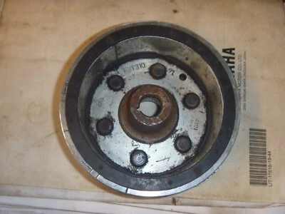 OEM 86-06 Kawasaki VN750 Vulcan 750 Flywheel w/ Starter Gear F3T310 - Image 1 of 2