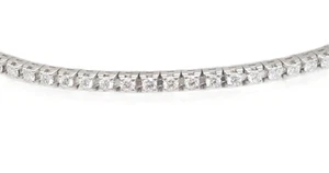 Pulsera" Tenis " de Mujer Hecho de Oro Blanco 18kt y Diamantes Pet 2.10ct - Imagen 1 de 9