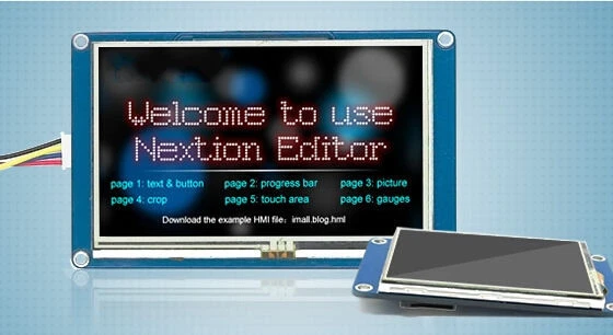 New 7" Nextion HMI TFT LCD Display Touch Screen Module For Arduino Raspberry Pi