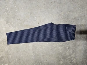 Banana Republic women's Sloan blue striped Pants size 6 - Picture 1 of 6