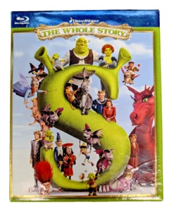 Shrek The Whole Story Complete Collection 1-4 Blu-ray Box Set Dreamworks - Imagen 1 de 7