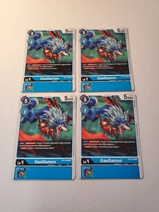 Digimon - GaoGamon BT4-026 C Great Legend NM x4 - Picture 1 of 1