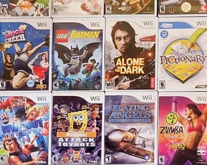 Nintendo Wii Games You Pick & Choose Video Game Lot - Picture 1 of 44