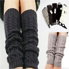 Womens Winter Knit Crochet Knitted Leg Warmers Legging Boot Cover Hot Fashion_dn
