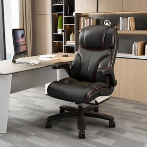 Big Tall Executive Office Chair Ergonomic Leather Heavy Duty Computer Desk Chair - Picture 1 of 63