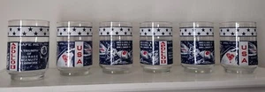 6 Vintage NASA Apollo 13 Glass Cups Moon 1970 Libbey - Picture 1 of 3