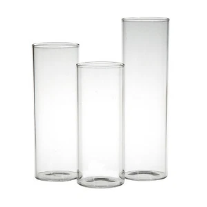 Glass Cylinder Vase Set - 3 Pc. - Picture 1 of 2