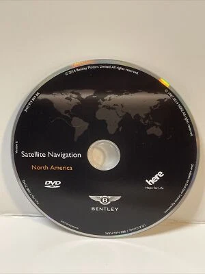 OEM Bentley Motors Navigation GPS Disc T1000-21942 Version 6 2014 - Image 1 of 4