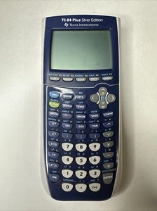 Texas Instruments TI-84 Plus Silver Edition Graphing Calculator- Free Shipping - Picture 1 of 2