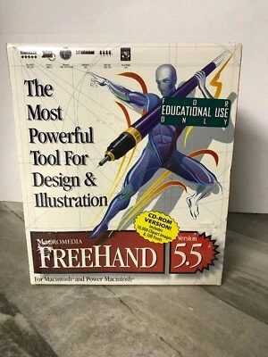 Macromedia Freehand 5.5 for Macintosh and Power Macintosh  Vintage - Image 1 of 4