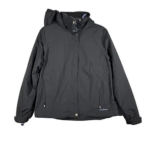LL Bean 100% Nylon Jacket 3 IN 1 Full Zip Black Size S Women's 0BCY8 - Picture 1 of 9