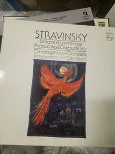 Stravinsky • Ballets • IMPORT Sir Colin Davis NM vinyl records 3 LPs - Picture 1 of 1