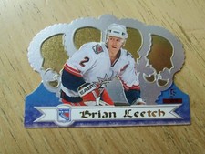1999-00 CROWN ROYALE (PACIFIC) HOCKEY, LIMITED SERIES, BRIAN LEECH, C# 91, NRMT