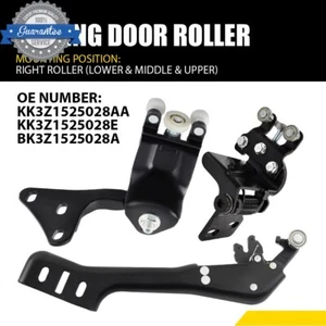 3X Right Sliding Door Hinge Roller For 2015-20 Ford Transit-150 250 350 350HD O - Picture 1 of 12