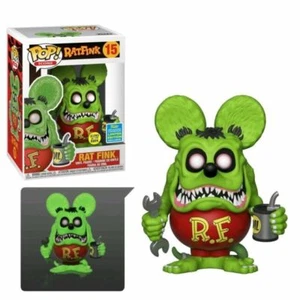 RAT FINK Glow in the Dark GITD SDCC 2019 Funko POP! #15 NEW - Picture 1 of 1