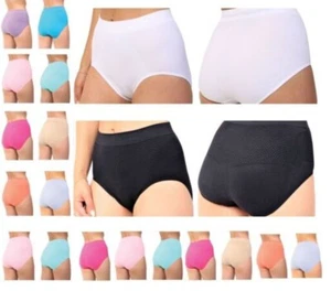 Ladies Seamless Slimming Tummy Control Pants Magic Shaper Knickers STV Briefs  - Picture 1 of 4