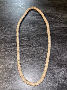 Vintage Santo Domingo Shell Necklace Native American No Clasp Primitive 30” #DD - Picture 1 of 24