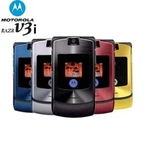 Unlocked Motorola RAZR V3i GSM 1.23 MP Camera Flip Bluetooth MP3 Mobile Phone - Picture 1 of 19