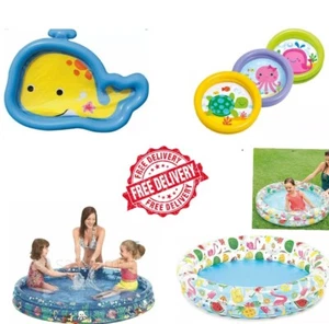 Intex Baby Pool My First Paddling Pool Swimming Inflatable Kids - Picture 1 of 18