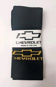Calze da baseball calcio nuove con etichette vintage Chevrolet nere oro al ginocchio XS giovanili RARE NOS - Foto 1 di 6
