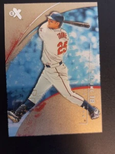 2002 Fleer E-X #61 Jim Thome Cleveland Indianer - Bild 1 von 2