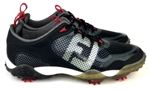 Scarpe da golf FootJoy da uomo taglia 8M FJ Freestyle Flex Zone nere grigie 57333 - Foto 1 di 12