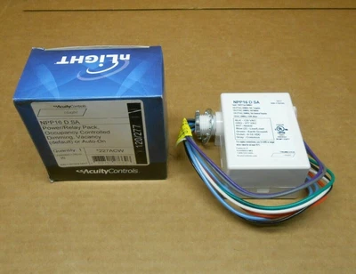 NEW ACUITY NPP16 D SA  NPP16DSA POWER / RELAY PACK DIMMING 120/277VAC (2 AVAIL) - Image 1 of 4