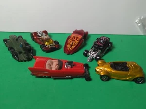 6@🙂🤩 Hot Weels Vintage Bundle Of Mix USed Cars - Picture 1 of 7