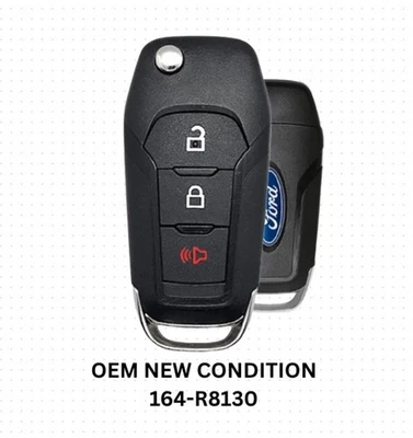 NEW OEM FORD F150 F250 RANGER EXPLORER BRONCO flip key keyless entry remote fob - Image 1 of 3